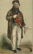 Marquês de Ávila e Bolama, caricatura de Bordalo Pinheiro